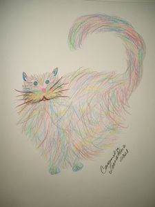 Rainbow cat