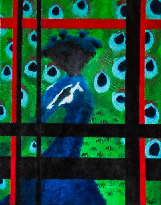 Caged - Tabi Magik Design Studio LLC - Paintings & Prints, Animals ...