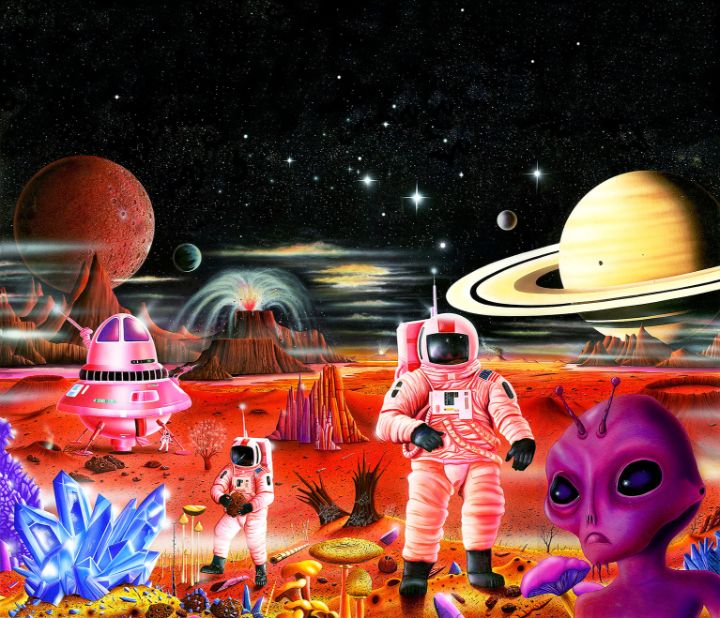 Space Madness - Imaginary Art of Gerald Newton