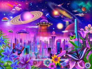 Cosmic City Lights