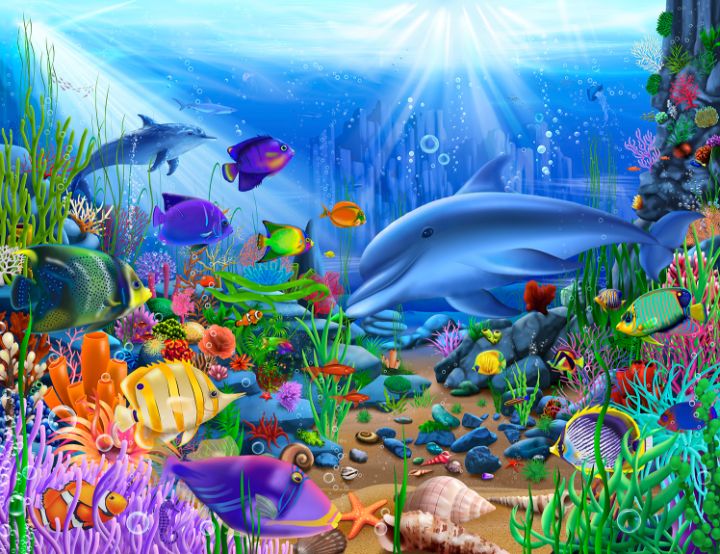 Fabulous Ocean World - Imaginary Art of Gerald Newton - Digital Art ...