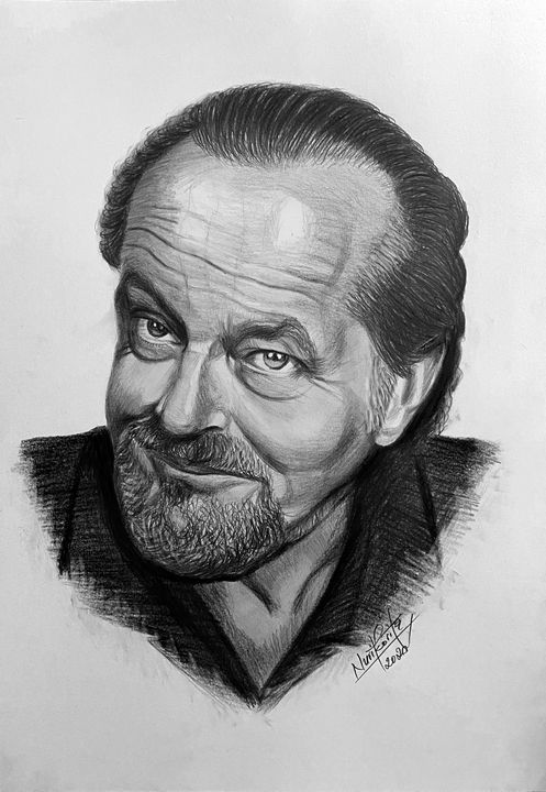 Jack Nicholson portrait - NK portraits