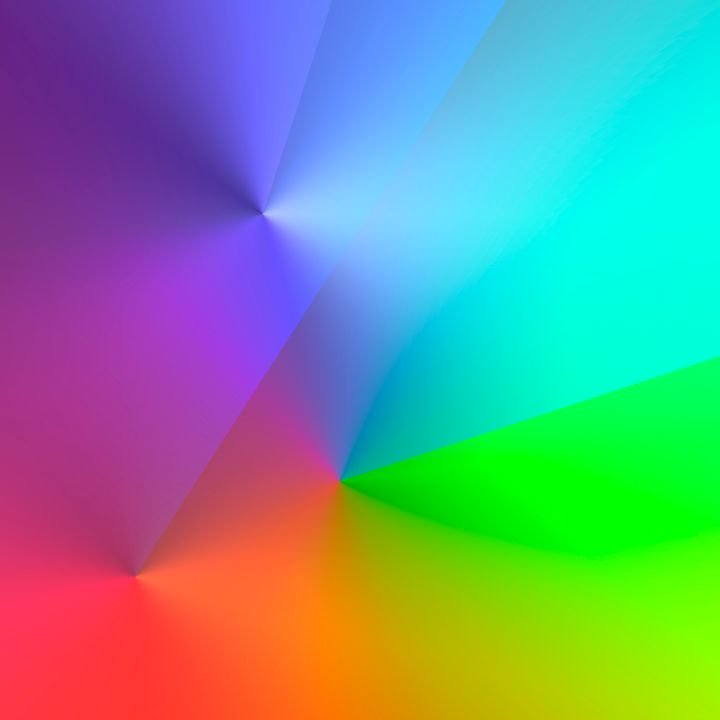Bright Gradient Artwork - Bilge Paksoylu - Digital Art & AI, Abstract ...