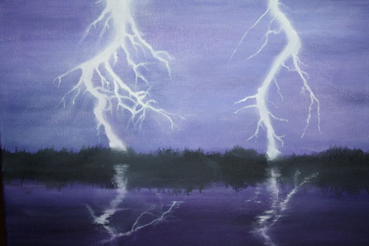 Purple Thunder - Scotian Ocean Art