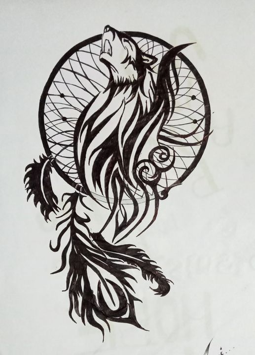 Custom Geomatric wolf tattoo... - Inkblot tattoo & art studio | Facebook