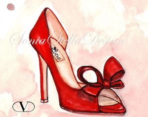 VALENTINO Fashion Illustration
