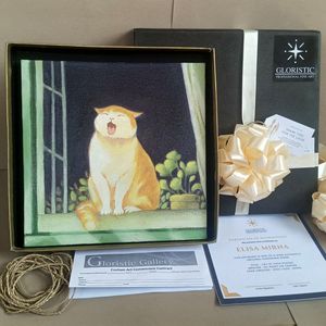 Cats in High Places 12x12 inch