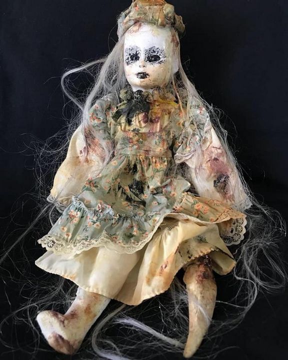 CONSUMED Horror Doll - Horror & Dark Art by Connie Gallo