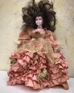 "CURSED" Halloween Horror Art Doll