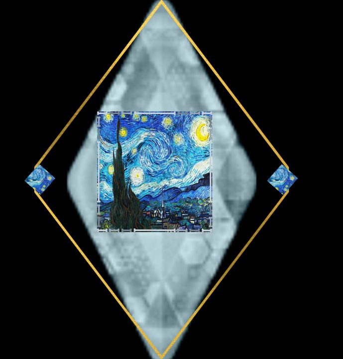 The Starry Night -- Diamonds - Art4u2