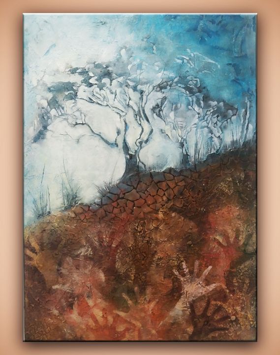 Tree - FLINT - Paintings & Prints, Abstract, Color - ArtPal