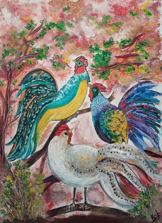 Going to the farm - Kob - Paintings & Prints, Animals, Birds, & Fish ...