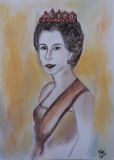 Queen  Elizabeth  painting