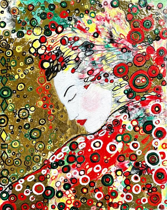 Lady in Kimono - Angela Tocila Art