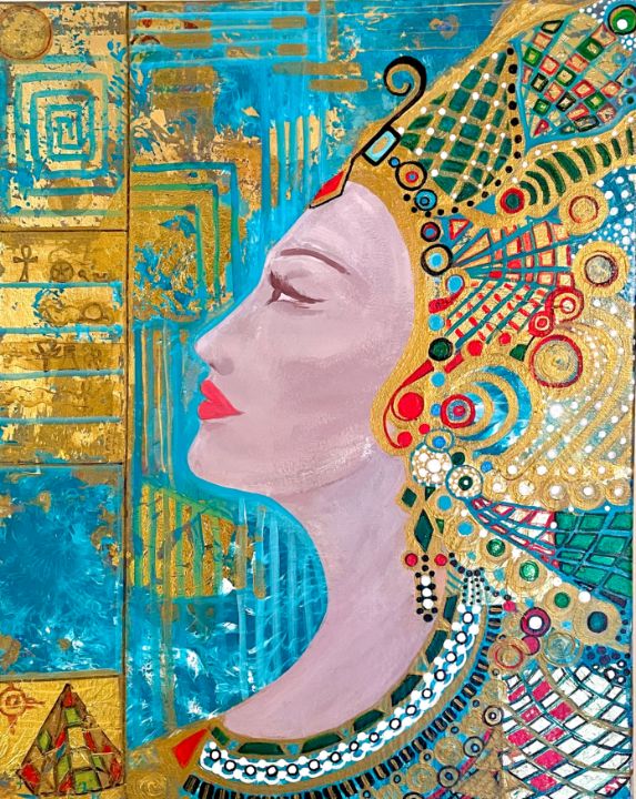 The Godess - Angela Tocila Art
