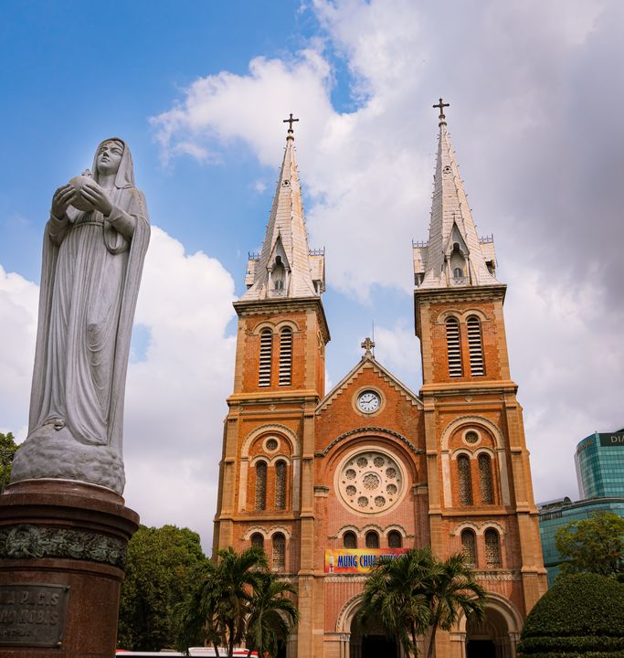 Saigon Cathedral - Wingo Visual Arts