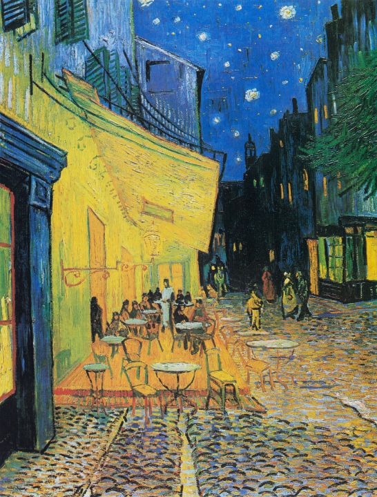 Vincent van Gogh's Caf&eacute; Terra - Art pund