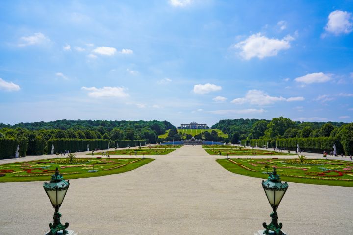 At Schonbrunn Palace in Vienna 3 - 360 Studios Fine Art - William ...