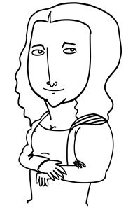 Mona Lisa caricatures