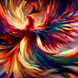 絵画「Fênix」 1000 Pieces Jigsaw Puzzle - Phoenix Bird (1820) – ENJOY Puzzle