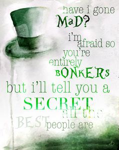 You're Bonkers — Alice in Wonderland