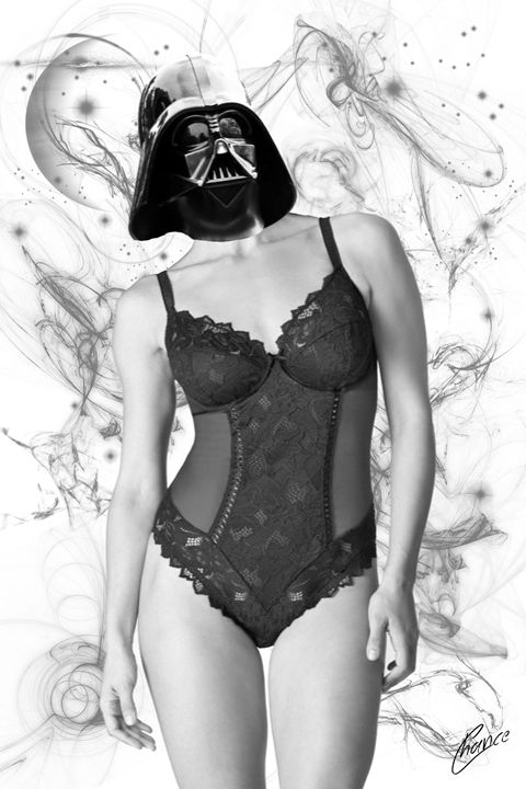 Sexy Vader Graphic Element Digital Art Abstract Other