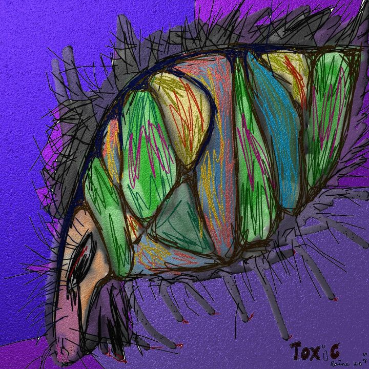 TOXIC PAIN - Raine Carosin - Digital Art & AI, Fantasy & Mythology ...