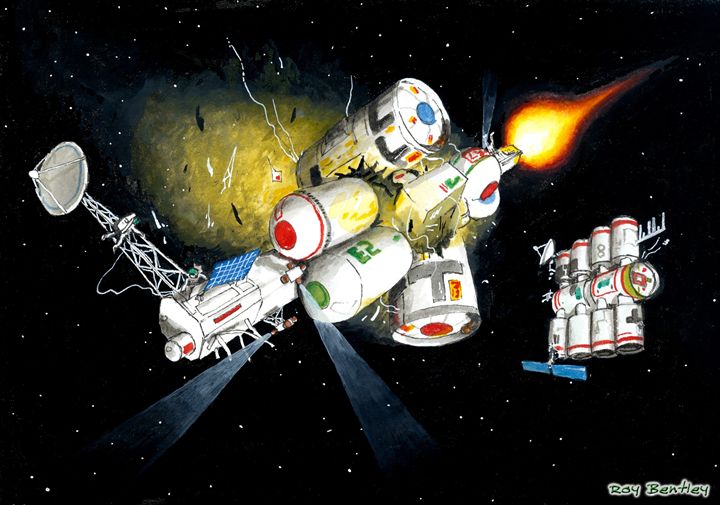 Space crash 1 - Roy Bentley