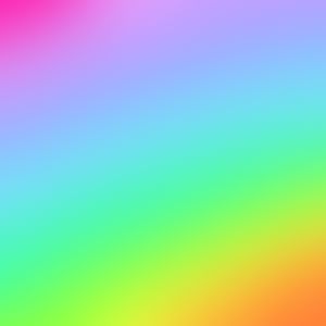 Bright Rainbow Diagonal Ombre