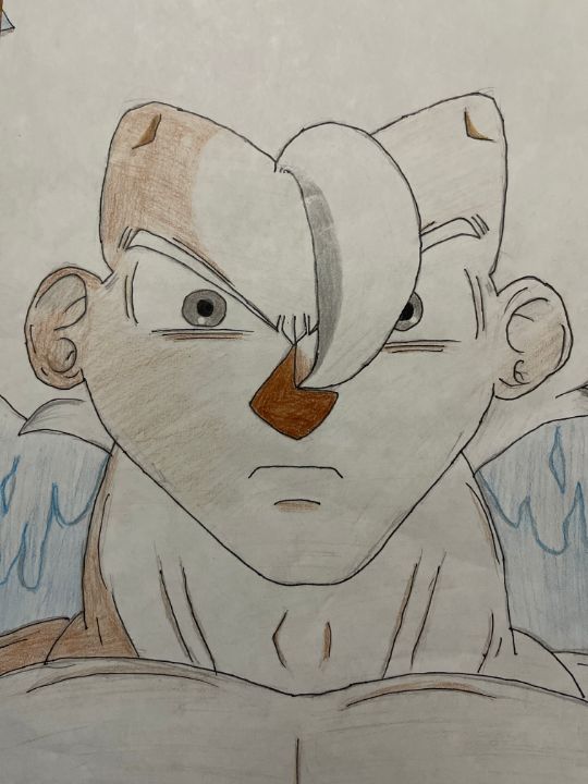 COMO DESENHAR O GOGETA SSJ4 - How to drawing Gogeta ssj4 -Como