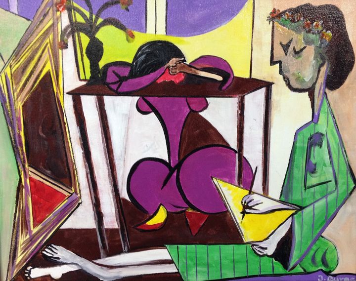 Picasso by Jozsef Burge - Jozsef Burge Gallery