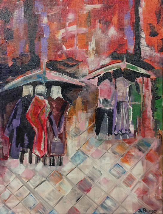 Rainy Day - Jozsef Burge Gallery