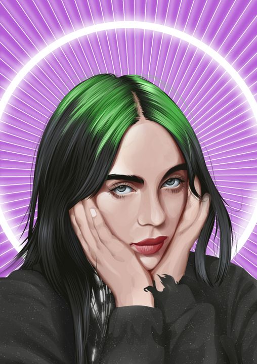 Billie Eilish Vexel Art - RDesign - Digital Art, People & Figures ...