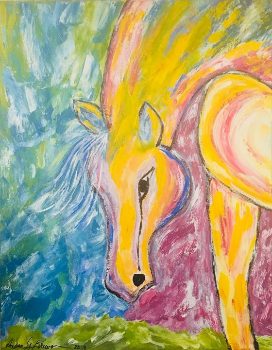 Painted Pony - Andrea Brewer's Artwork and Crafts