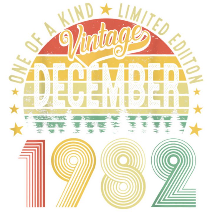 40Th Birthday Vintage December 1982 - MashArt - Digital Art & AI, Humor ...