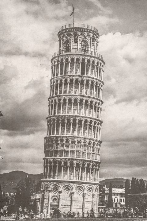 The Leaning Tower - Skip's Photo Art Showcase