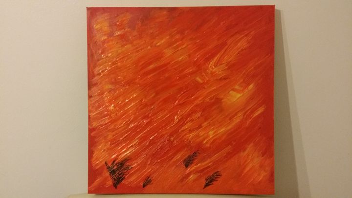Burnt Grass - Narelle Edwards