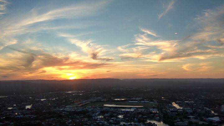Sunset, Gold Coast, Australia - May