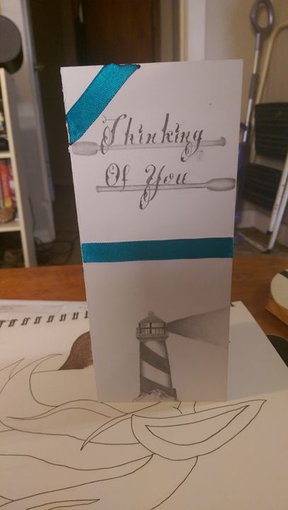 Hand drawn lighthouse cards - Every Expression