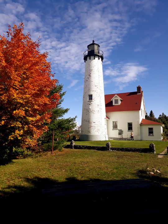 Point Iroquois Lighthouse - Wendell Blankenship