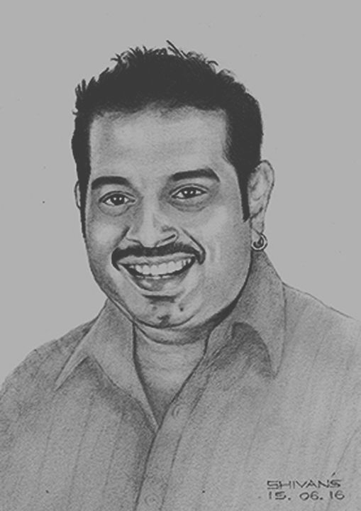 Sri Sri Ravi Shankar Drawing by Nitin Gambhir | Saatchi Art