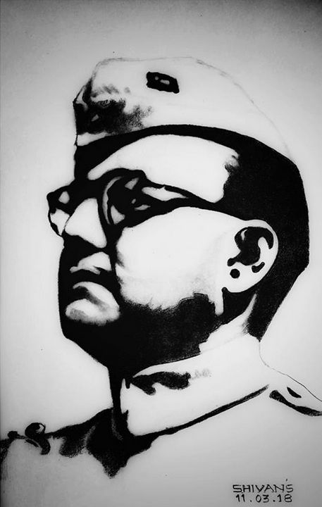 Drawing of Subhash Chandra Bose – India NCC-saigonsouth.com.vn