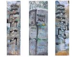 Mixed Media Triptych