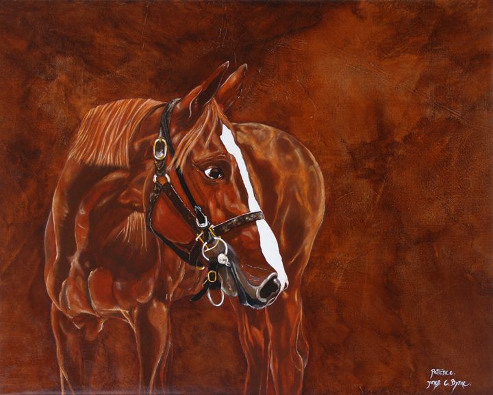 Patience - James C Byrne Equine Art
