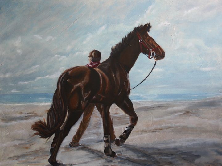 Trust - James C Byrne Equine Art