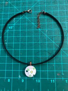 Painted Stained Glass Choker