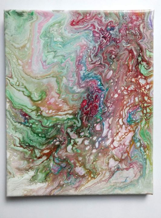 Danica - Mod Art Minis - Paintings & Prints, Abstract, Organic - ArtPal