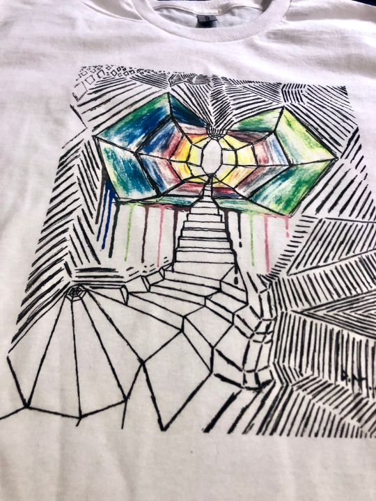 Painted Portal T-Shirt - Dak Art