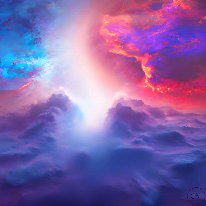Clouds in the colors of God - Cindy's Creative Corner