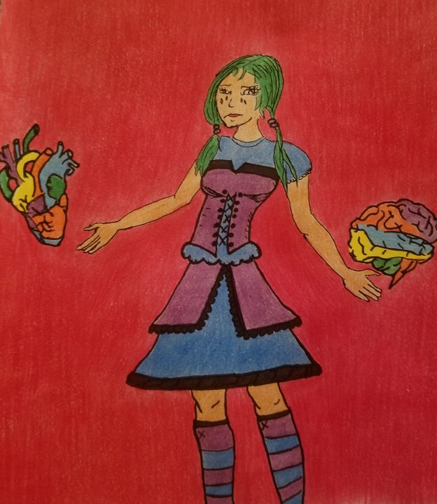 One or the other - Bonnie's art